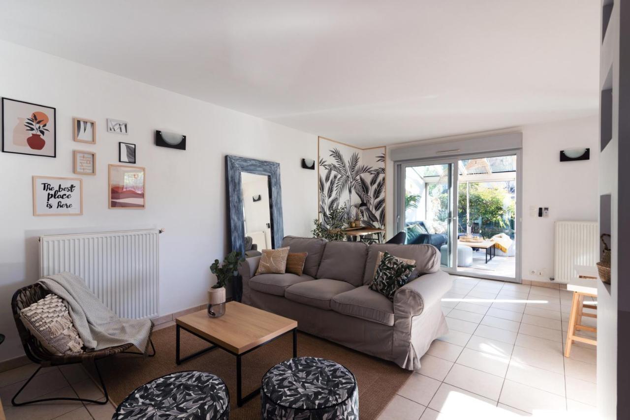 Guilhermy - Maison Contemporaine Avec Jardin Toulouse Bagian luar foto