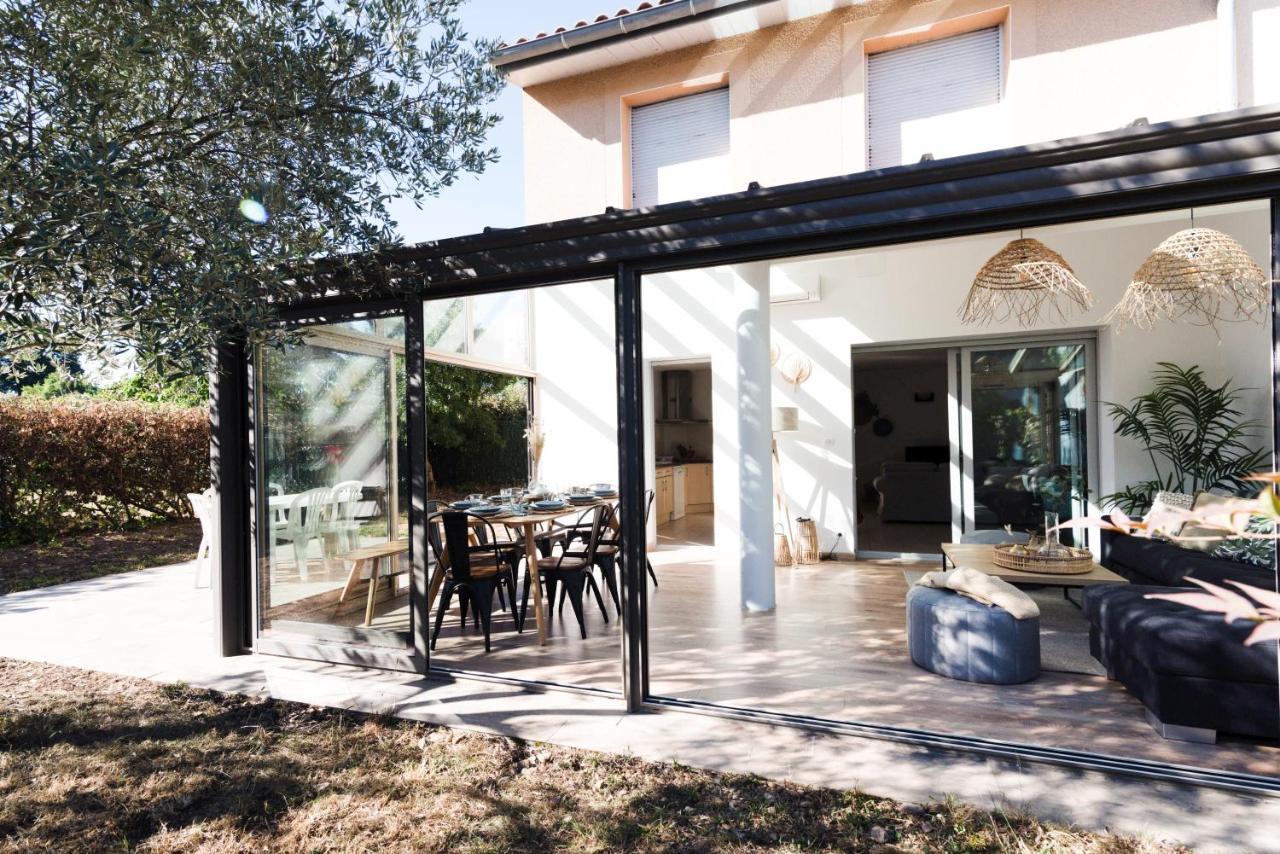 Guilhermy - Maison Contemporaine Avec Jardin Toulouse Bagian luar foto
