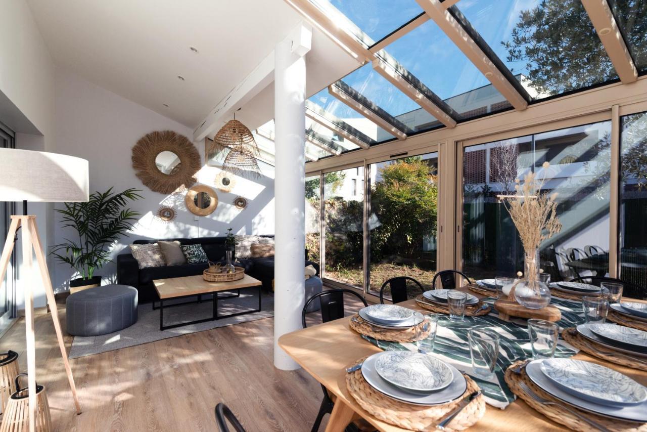 Guilhermy - Maison Contemporaine Avec Jardin Toulouse Bagian luar foto